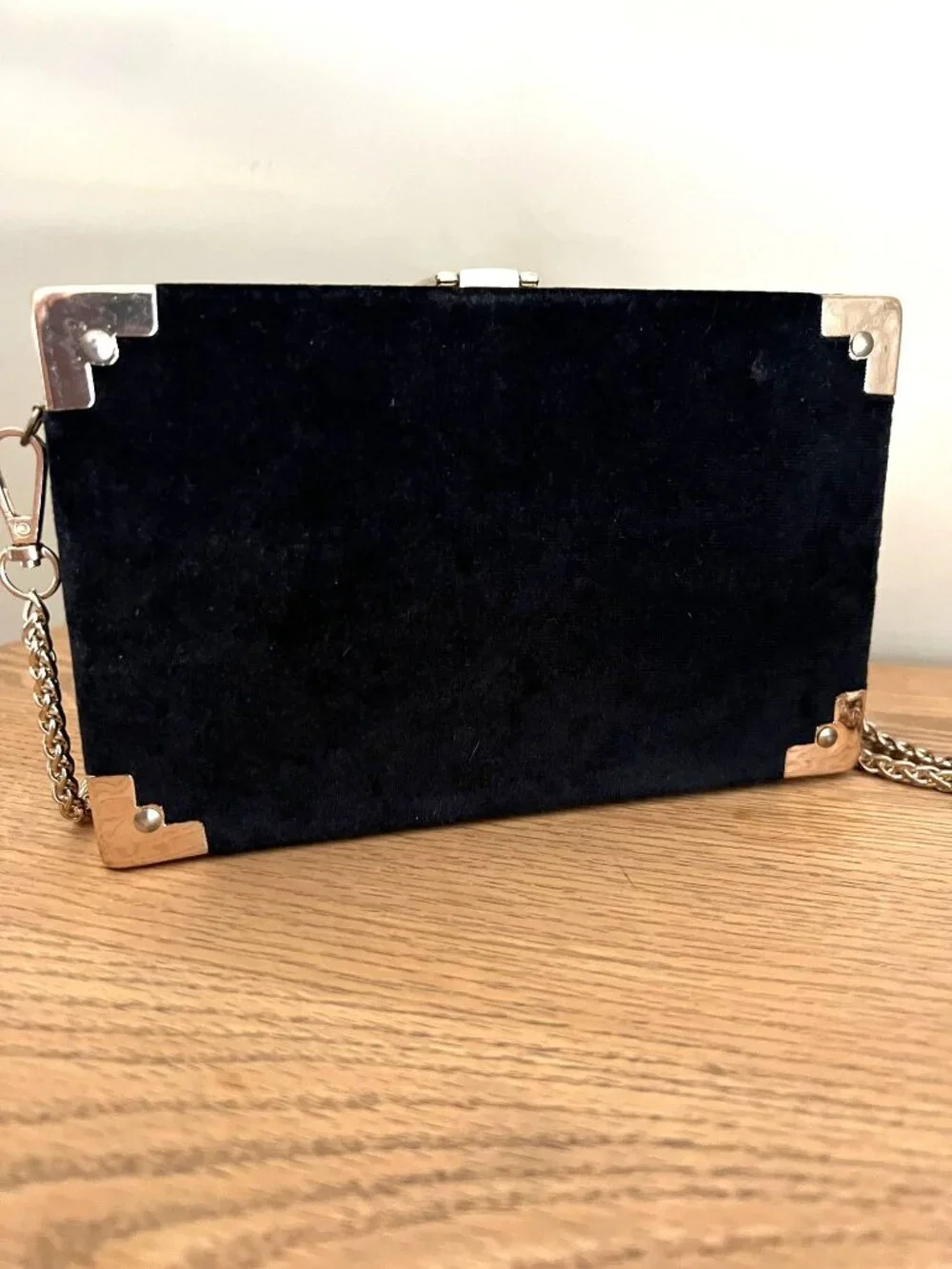 Velvet Evening Clutch Bag Celestial Star Moon Dipper Embroidery Crossbody Purse